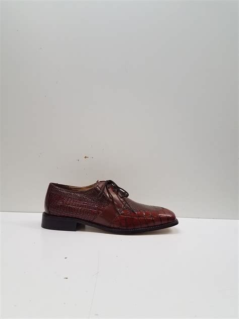 Buy The Stacy Adams Snake Brown Men S Shoes Size M GoodwillFinds