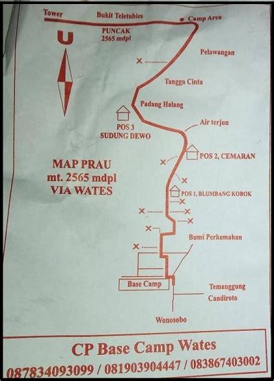 Jalur Pendakian Gunung Prau Via Wates Dan Estimasi Waktu Go To Gunung