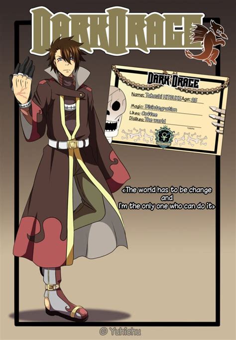Ft Oc Guild Card Takashi By Yuhichu Fairy Tail Anime Fairy Tail