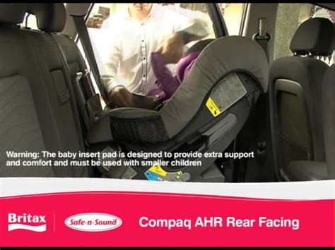 How To Install Britax Safe And Sound Car Seat
