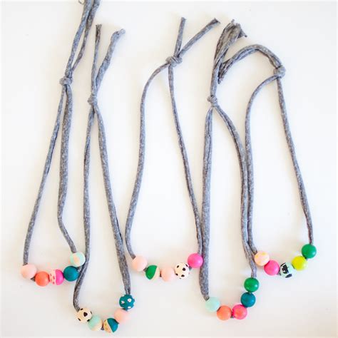 Mini Makers Kids Bauble Necklace Craft Diy Rae Ann Kelly