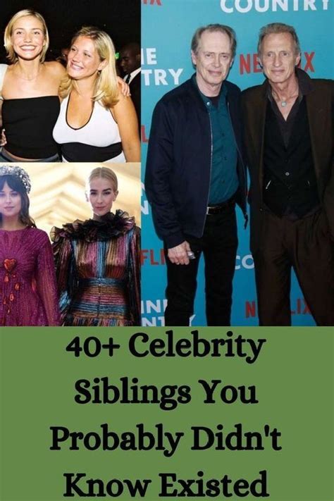 40 Celebrity Siblings You Probably Didnt Know Existed Brad Pitts