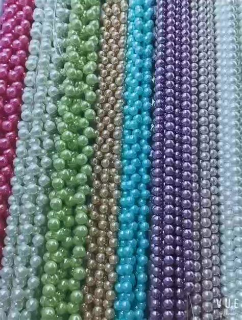 Colorful 6 Mm Plastic Pearl Beads Wholesale In Bulk Buy Crystal Beads Bulkpearl Buttons Bulk
