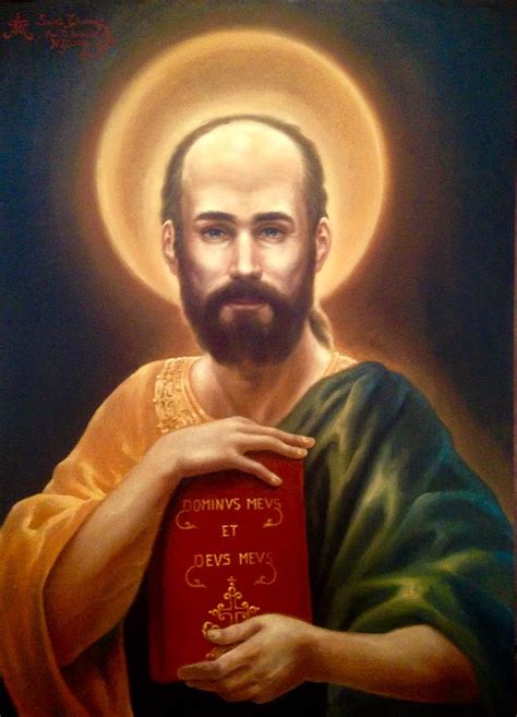 Saint Thomas Apostle Painting By Paul Armesto Fine Art America