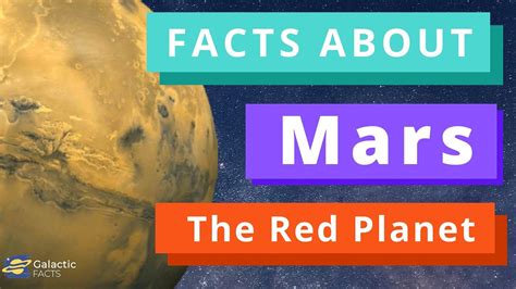10 Fascinating Facts About The Planet Mars The Red Planet Galactic