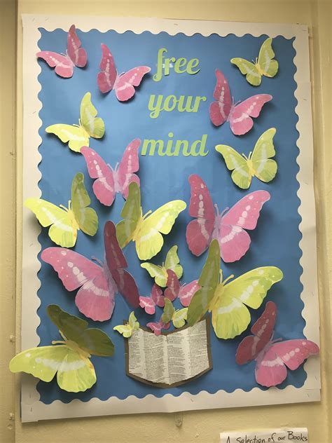 Spring Butterfly Library Bulletin Board Butterflies From Ikea