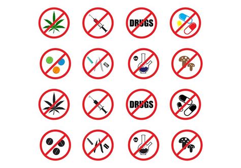 Download Free No Drugs Sign Vector For Free Drugs Vector Vector Free