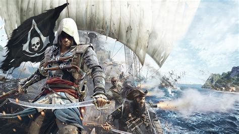 Assassins Creed IV Black Flag игра на телефон Обои на рабочий стол Mirowo