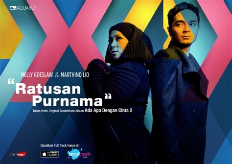 Ada apa dengan cinta (lirik). OST ADA APA DENGAN CINTA 2 AADC2 | Ratusan Purnama Melly ...