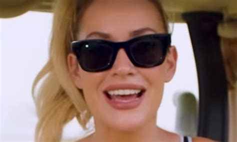 paige spiranac flaunts her boobs as she performs braless and risqué on the golf course