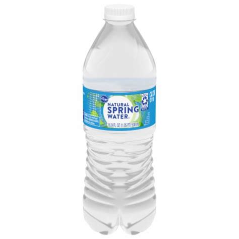 Kroger Natural Spring Bottled Water 169 Fl Oz Fred Meyer
