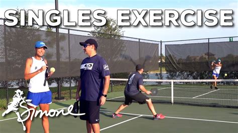 Because you can only score on your serve, the serve is a very important. Coach Simone | Best Pickleball Singles Exercise & Drills ...