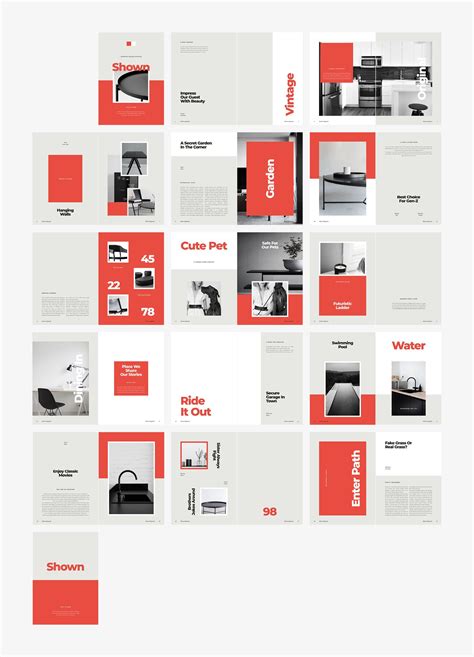 Shown Interior Design Catalog By Flowless On Creativemarket Poster