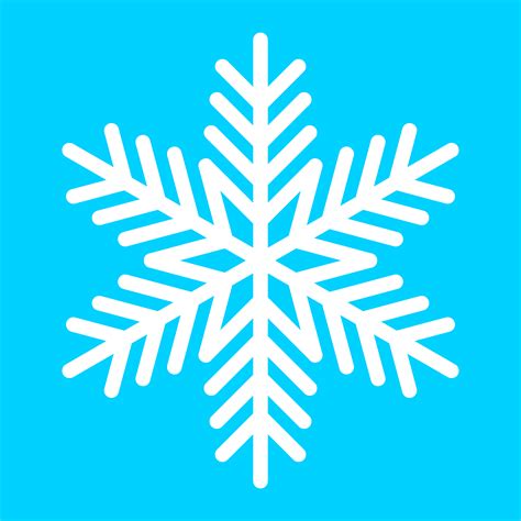 Snowflake Vector Icon 550863 Vector Art At Vecteezy