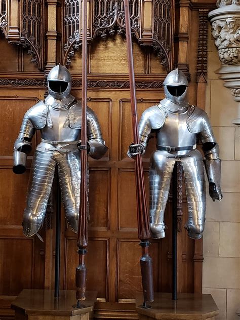 If you're on holiday and wanted to cover a few spots. 25. Armour suits on display inside The Great Hall ...