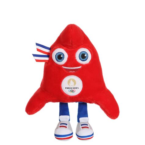 Peluche Mascotte Jeux Olympiques Paris 2024 15 Cm Assise