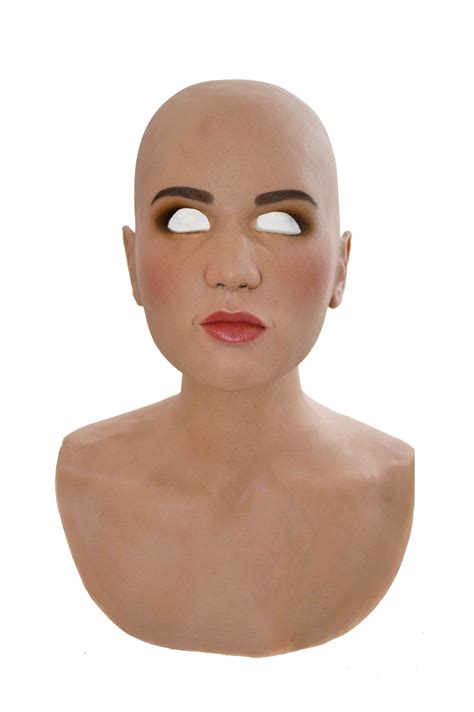 Moda Female Mask Ex Machina Halloween Party Human Woman Silicone Realistic Latex Skin Occasioni