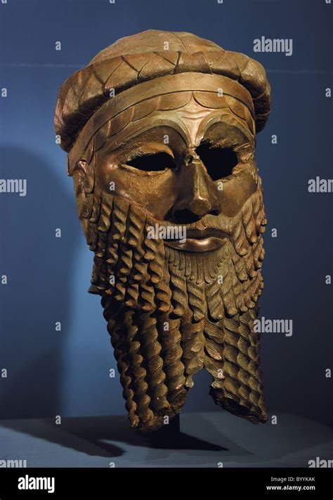 Sargon The Great King Of Akkad Circa 2371 2316 BC Portrait Head