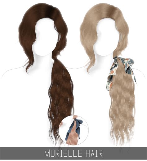 Simpliciaty Murielle Hair Sims 4 Hairs