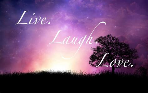 Live Laugh Love Desktop Wallpaper Wallpapersafari