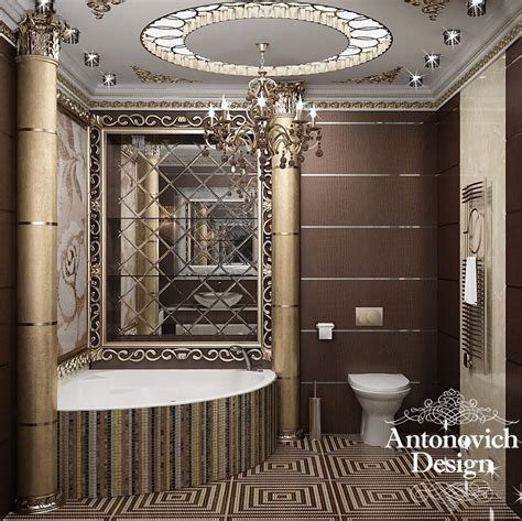 Total overhauling of a bathroom can be a very daunting process. Luxury Antonovich Design | Bathroom design inspiration ...