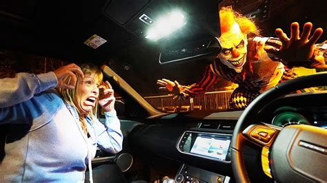 Creepy Clown Attacks Car Prank Gone Wrong She Cried Youtube