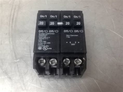 Bq2202120 Cutler Hammer Circuit Protect Dev Standard Trip Plug In