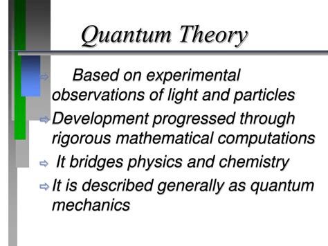 Ppt Quantum Chemistry Powerpoint Presentation Free Download Id6006108