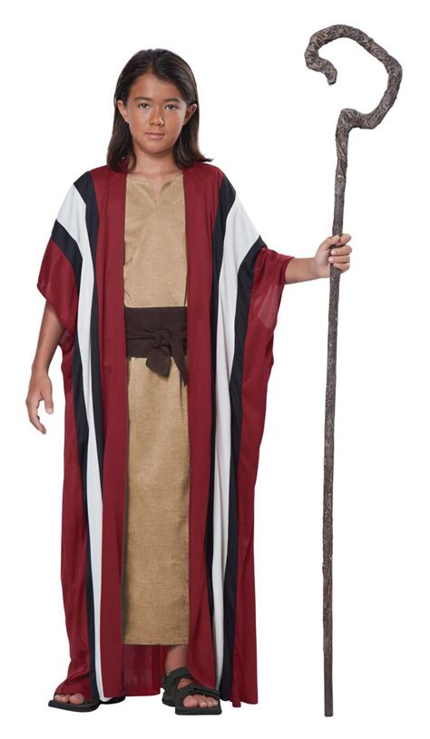 Moses Holy Bible Biblical Shepherd Religious Child Costume Nativity