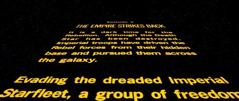 A Definitive Ranking Of The Star Wars Opening Title Crawls Esquire