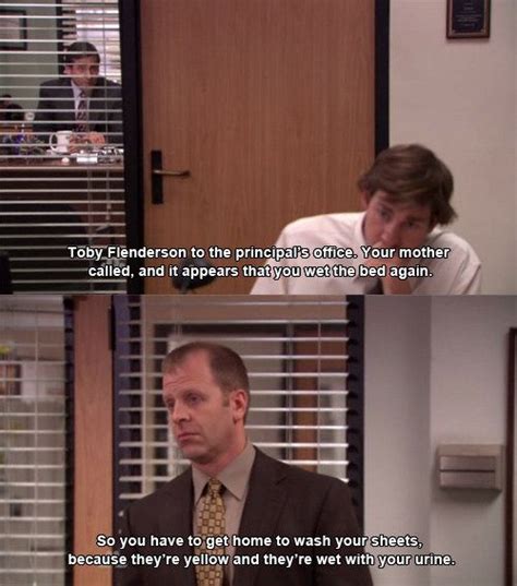 18 Times Michael Scotts Hatred For Toby Went Too Far Office Quotes