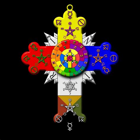 Rose Cross Hermetic Order Of The Golden Dawn Crowley T Flickr