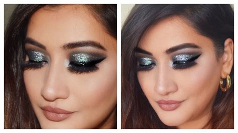 How To Do Party Makeup Step By Step Easy Glitter Party Makeup