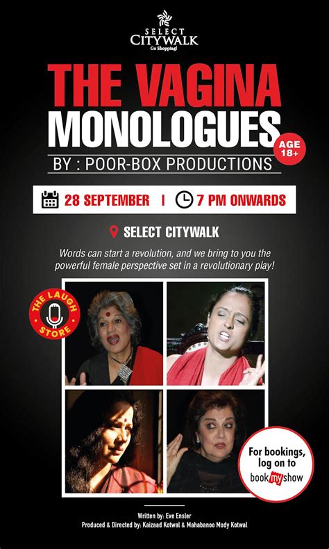 The Vagina Monologues An Episodic Play Events In Delhi Ncr Mallsmarket