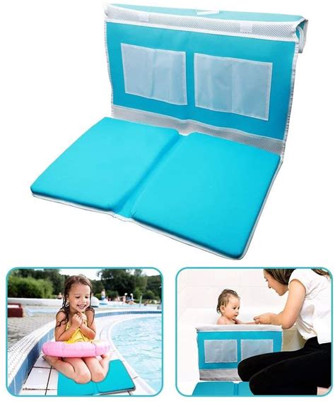 Knee & elbow protectionthe baby bath kneeler pad mat cushions and protects knees and elbows from the rough and hard floor of your bathroom. Bath Kneeler and Elbow Rest Safety Bath Kneeling Pad for ...