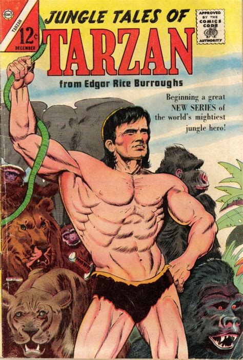 I Love Comic Books Tarzan By Charlton Comics Charlton Comics Tarzan Comics