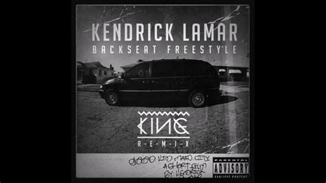Kendrick Lamar Backseat Freestyle Acapella Youtube