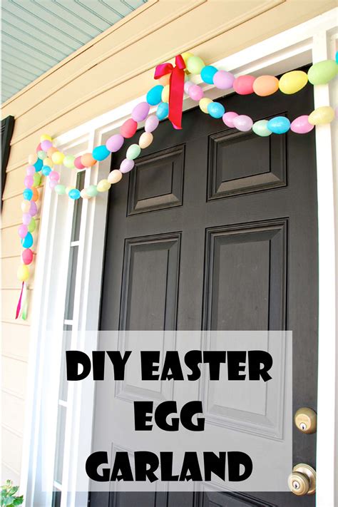 Diy Easter Egg Garland How To Do Easy