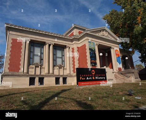Carnegie Center For The Arts In New Albany Indiana Housed In A Former