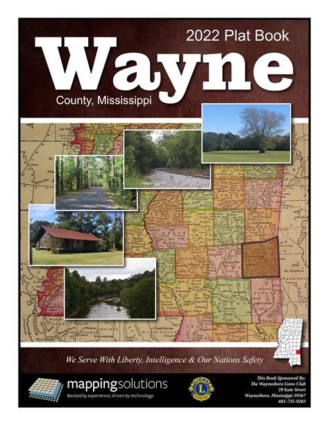 Wayne County, Mississippi 2022 eBook Pro – Mapping Solutions by