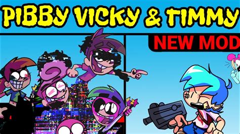 Friday Night Funkin New Vs Pibby Vicky And Timmy Pibby X Fnf Mod Youtube