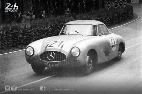 L Histoire Du Jour Mercedes Simpose Aux 24 Heures Du Mans En 1952