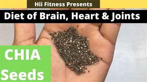 Chia Seeds In Hindi Ll Chia Seeds For Weight Loss Heart Health And Brain