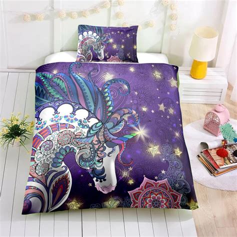 The information does not usually directly identify you, but it can give you a more personalized web experience. Personalized Custom Mandala Purple Unicorn Bedding Set ...