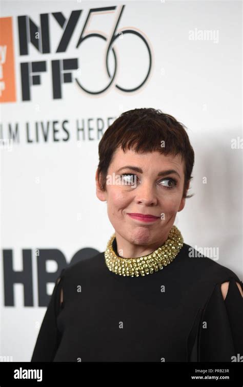 Olivia Colman At Arrivals For The Favourite Premiere At The New York