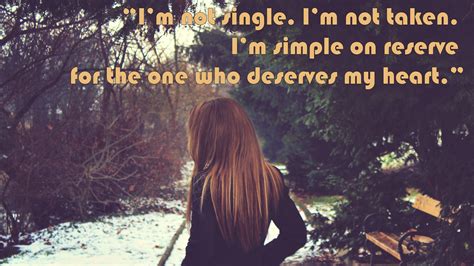 This is true when we're single or in a relationship. Happy Single Quotes Wallpaper with Alone Women Picture ...
