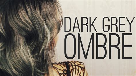 Recommended by safe shoppers bible. DARK GREY OMBRE HAIR - Tutorial ♥ - YouTube