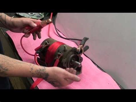 PS654 Winch Motor Test - YouTube