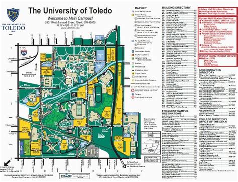 Michigan University Campus Map