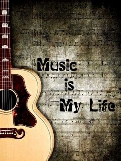 When i listen to pop music it makes me remember happy times and forget the. Download Music Is My Life Wallpaper 240x320 | Wallpoper #2654